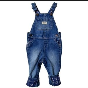OshKosh Daisy Ruffle Overalls